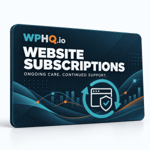 Hosting & Maintenance